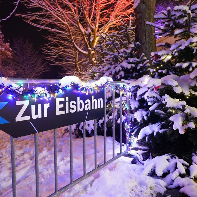 Winterzauber im Kurpark