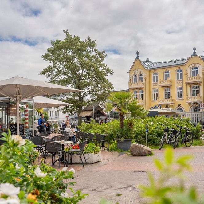 Das Zentrum von Duhnen
