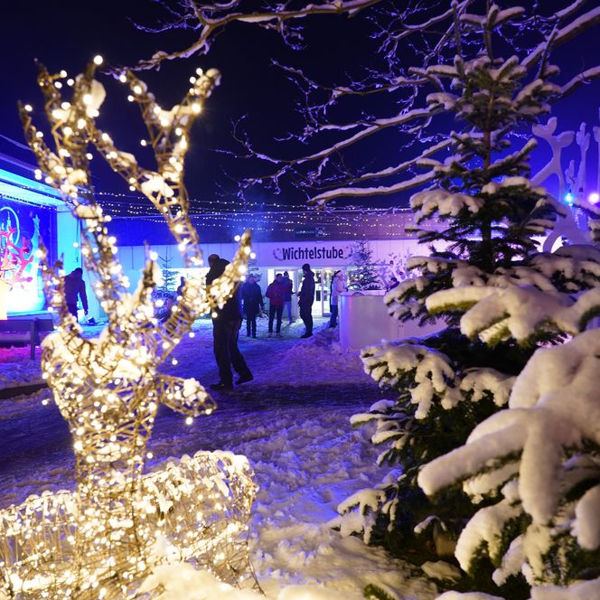 Winterzauber im Kurpark