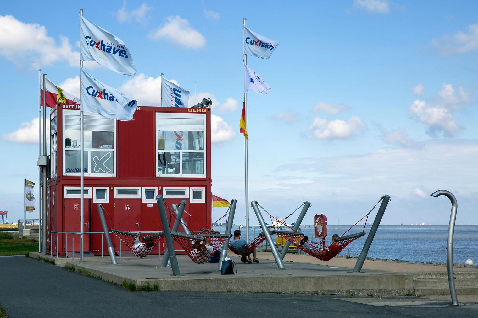 Die Rettungsstation in Altenbruch