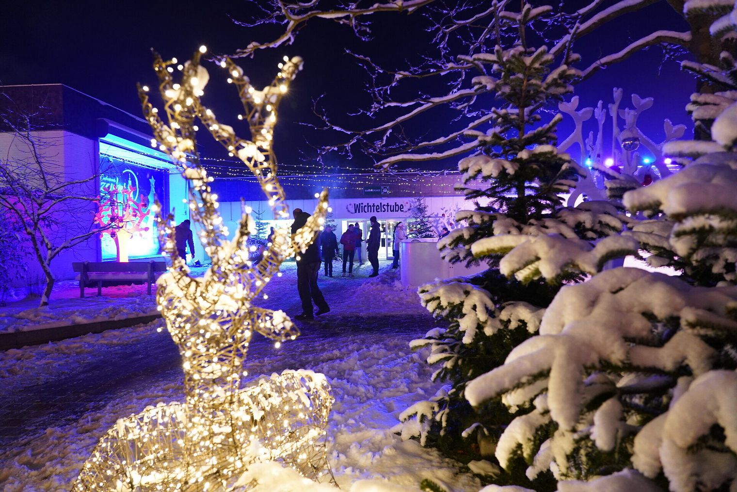 Der Winterzauber im Kurpark