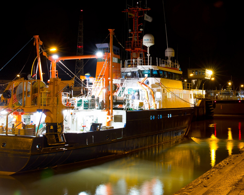 Schleuse Neuer Fischereihafen Cuxhaven