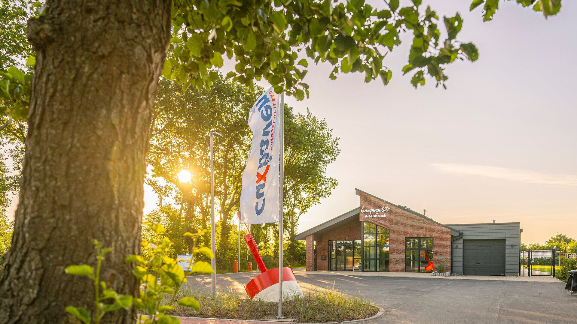Der Campingplatz in Altenbruch